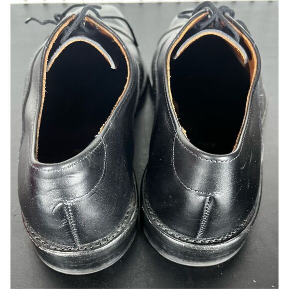 Allen Edmonds Soho Black Soho Cap Toe Lace Up Balmoral Size 8 1/2 - Picture 5 of 16